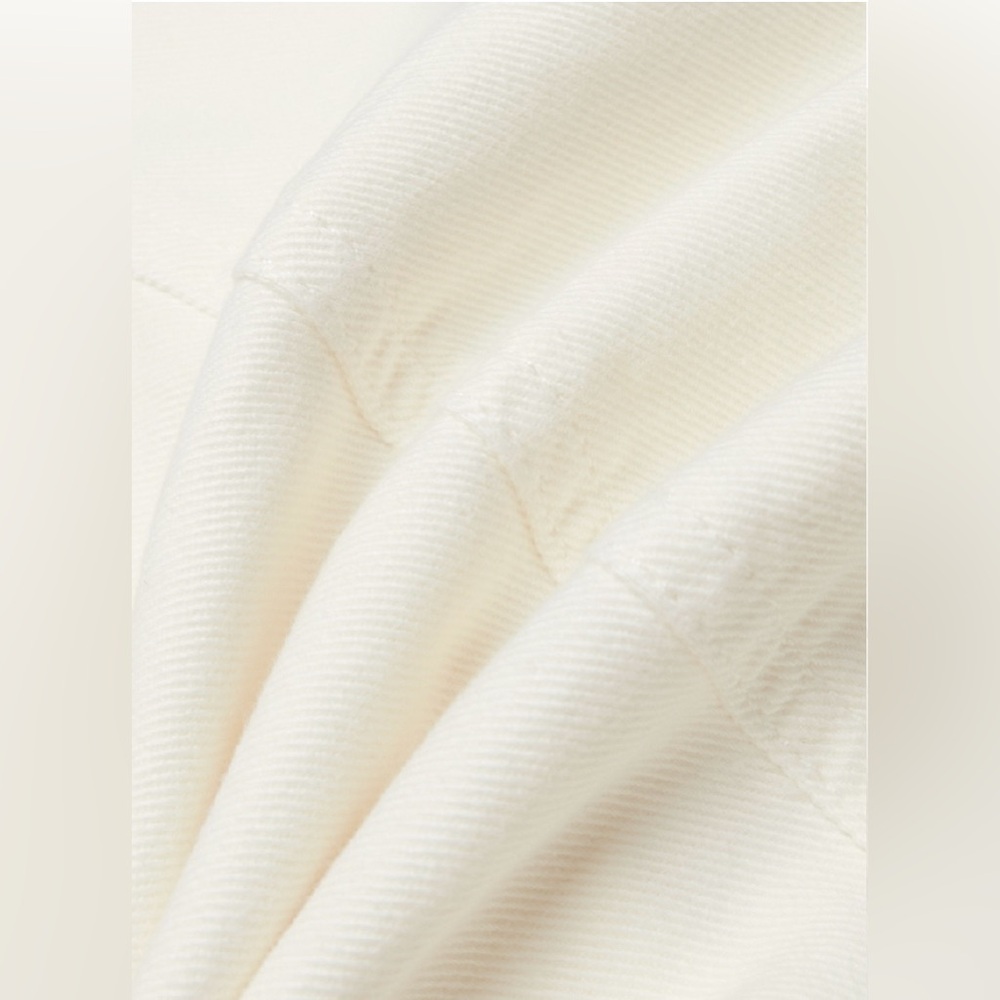 Aritzia TNA Troop Cargo Maxi Skirt White Exclusive TNA embroidery Size 12 - Picture 6 of 15